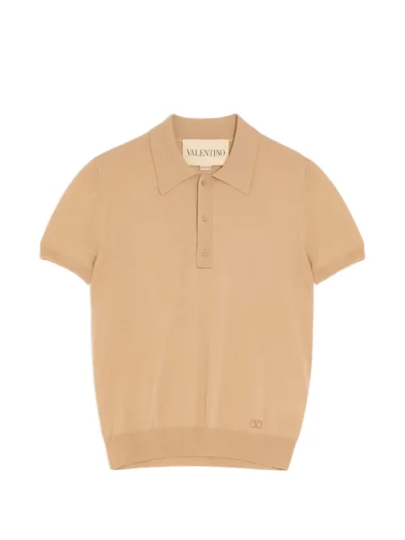Polo Valentino Garavani cu broderie de lână