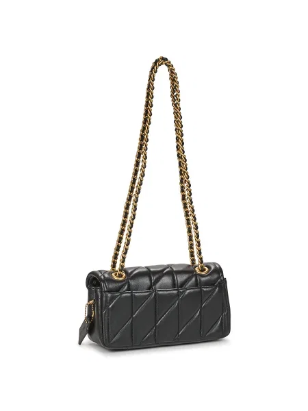 Coach De piele geantă pe umăr TABBY 20 negru