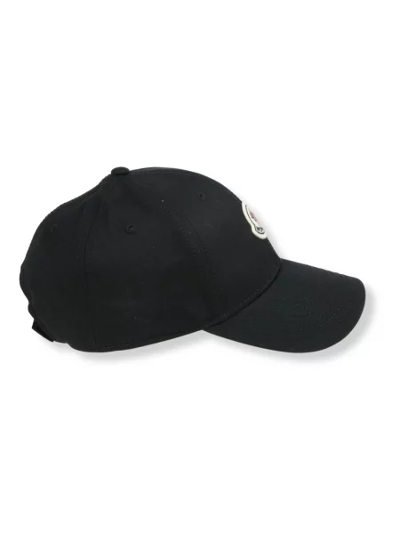 Czapka z daszkiem Moncler czarna