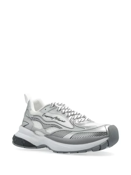 Sneakerși Emporio Armani alb