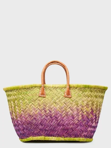 Le Comptoir de la plage Пляжна сумка Солома зелений