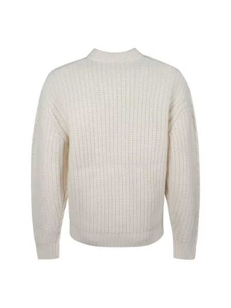 Sweter Drole De Monsieur wełniany biały