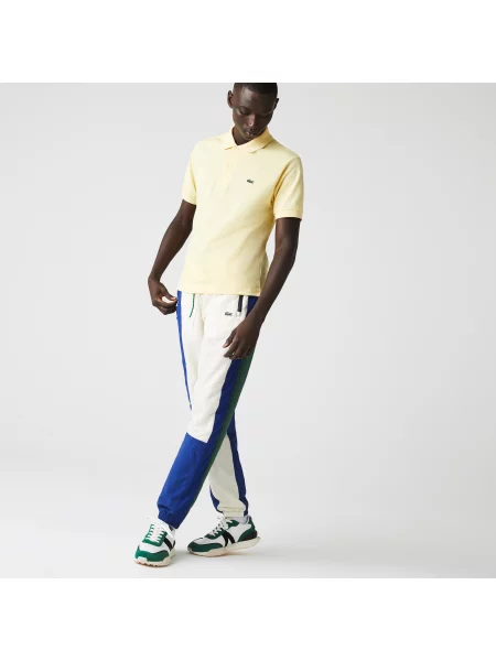 Lacoste Koszulka Polo Oryginał Petit Piqué żółta