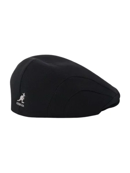 Czapka z daszkiem Kangol w tropikalny nadruk elegancka czarna