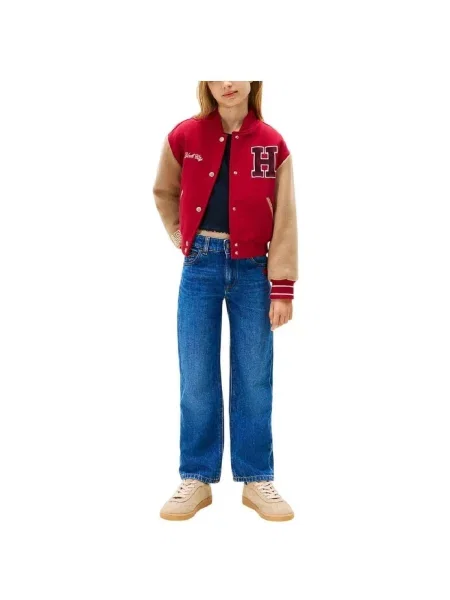 Blugi copii Tommy Hilfiger albastru