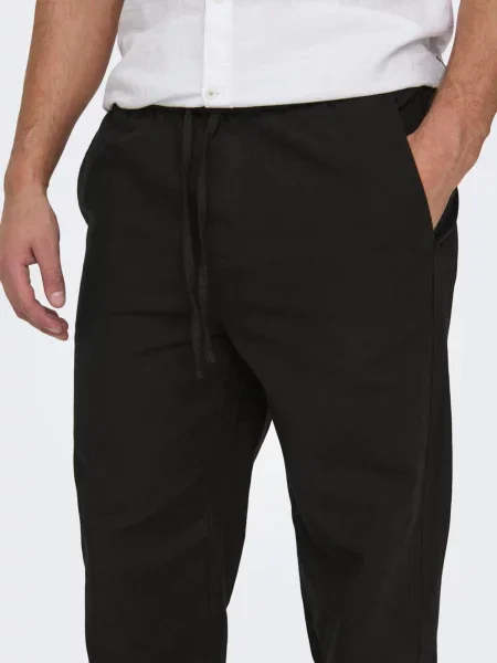 Only & Sons Pantaloni Sinus' negru