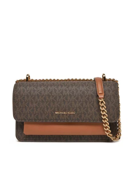 Ročna torba MICHAEL Michael Kors Claire rjava