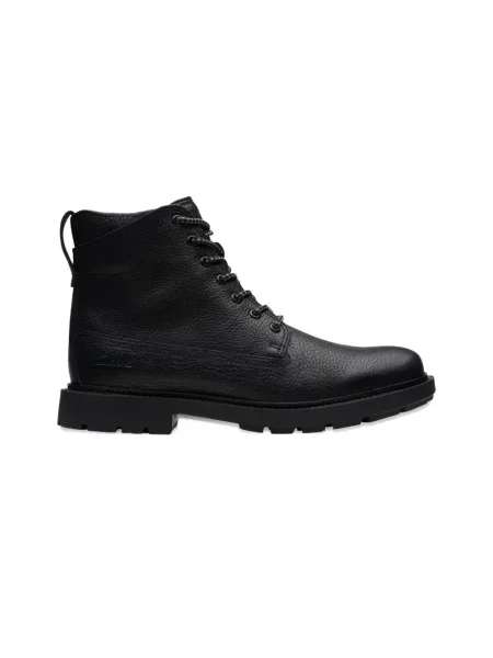 Botine Clarks din piele negru