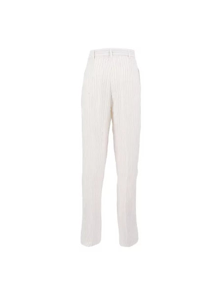 Spodnie Max Mara Studio beżowe
