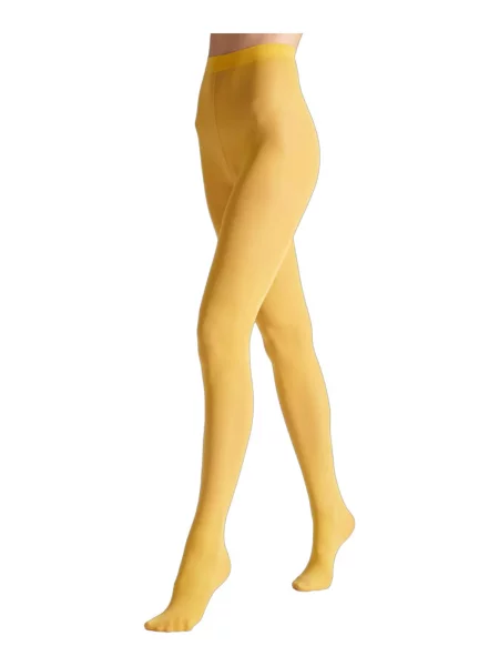 Sokisahtel Hulahopke STIINA 40 DEN tights' žuta