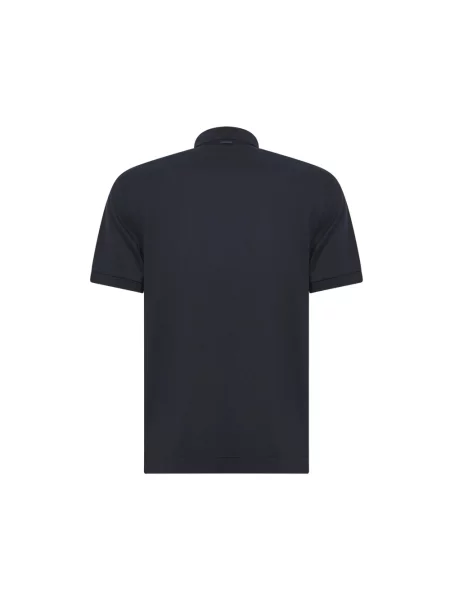 Koszulka polo Zegna niebieska