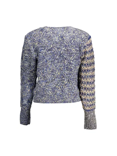 Sweter Desigual niebieski