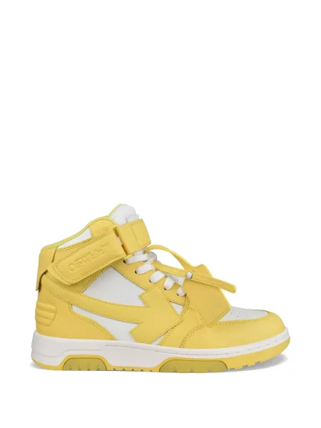 Sneakerși Off-white business alb