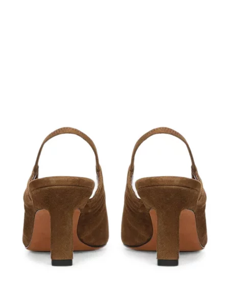 Pantofi cu toc Vince slingback maro