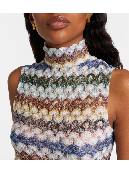 Top Missoni tricotate