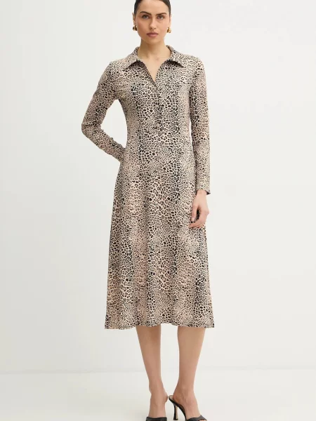 Morgan sukienka beżowa