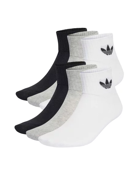 ADIDAS ORIGINALS Kojinės Mid smėlio / juoda balta