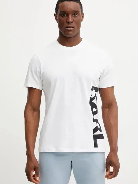 Karl Lagerfeld Tricou negru alb