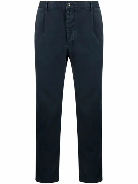Pantaloni chino Incotex albastru
