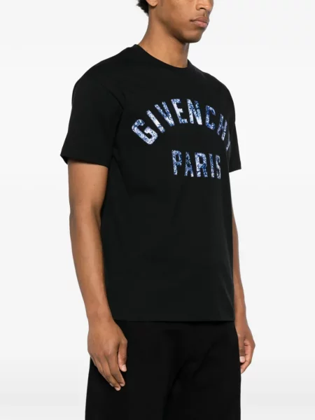 Tricou Givenchy cu aplicații negru