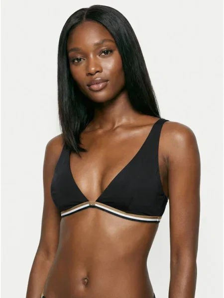 BOSS Bikini partea de sus negru