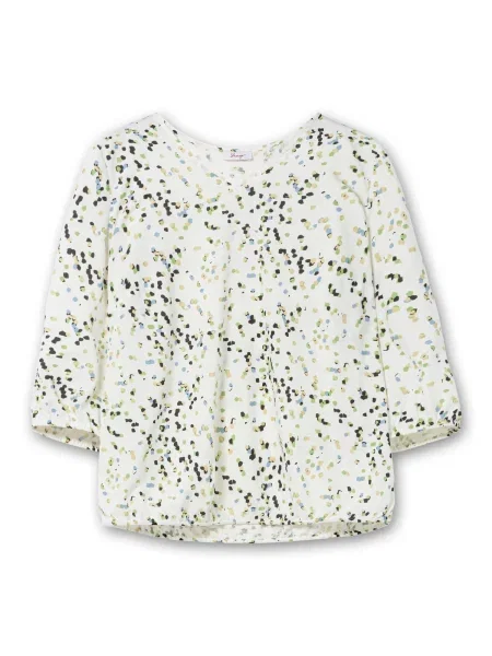 SHEEGO Tunika šampanjec / dimno modra / zelena črna