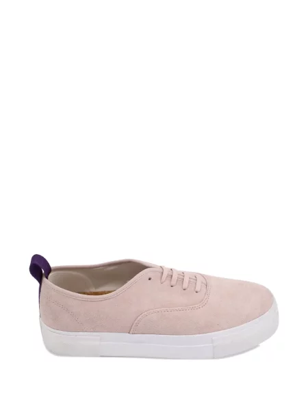 Sneakerși Eytys din piele de căprioară roz