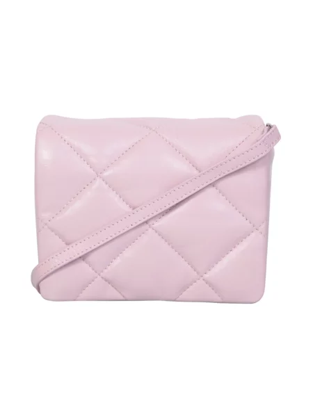 Torebka skórzana Stand Studio skórzana różowa