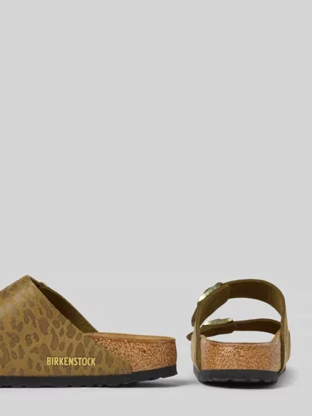 Klapki ze sprzączkami model ‘Arizona’ Birkenstock khaki