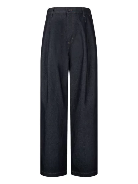 Pantaloni Studio Tomboy plisate albastru