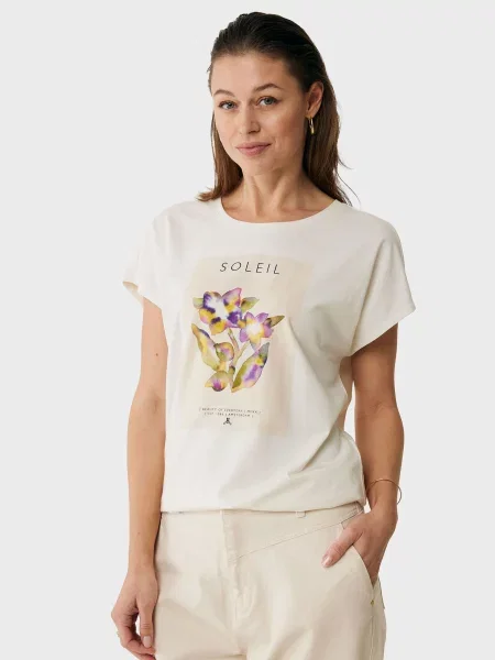 Футболки і поло MEXX бавовна/модал білий