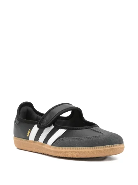 Sneakerși Adidas Samba cu dungi slip-on negru