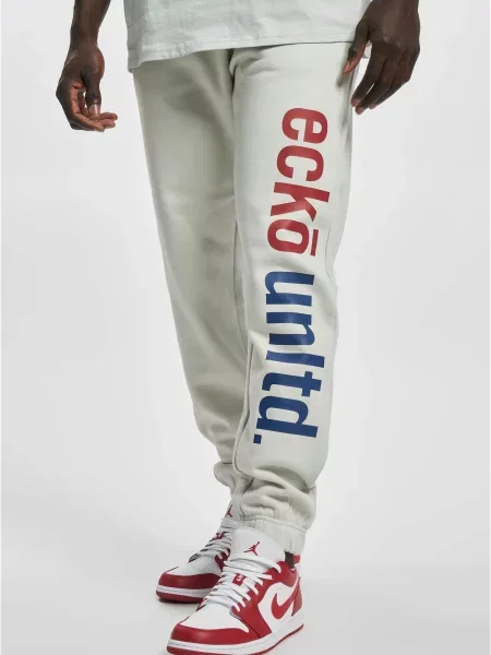 Pantaloni de jogging Ecko Unltd. alb