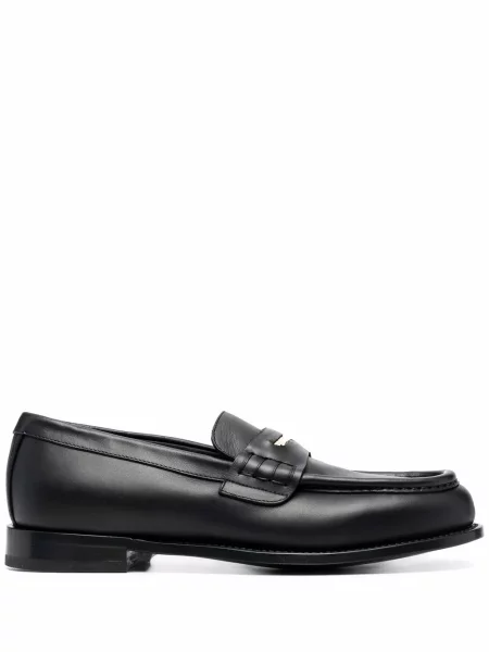 Pantofi loafer Giuseppe Zanotti din piele negru