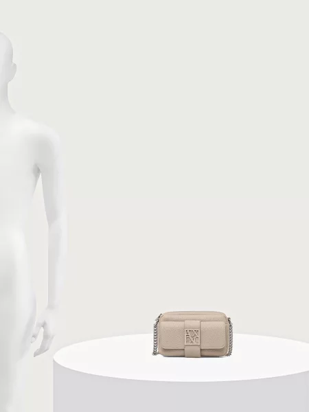Armani Exchange női műbőr táska bézs