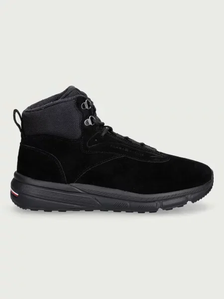 Sneakers Tommy Hilfiger Hybrid Chukka negru