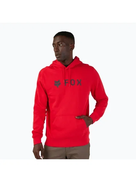 Bărbați ciclism pulover Fox Racing Absolute flacără flacără roșie