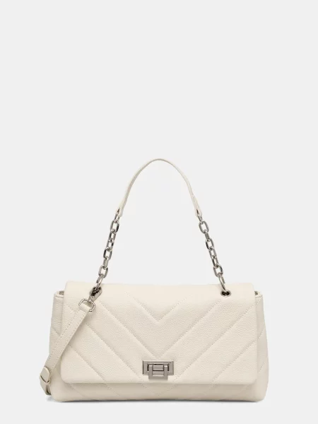 Usnjena torbica Answear.LAB bela