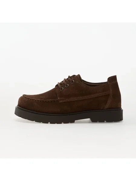 Sneakersy Birkenstock skórzane brązowe