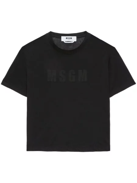 Tricou Msgm cu imagine negru