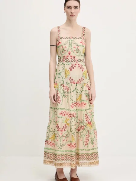 Pedro del Hierro rochie din maxi drept bej