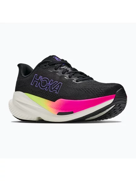 Încălțăminte de alergare pentru femei HOKA Mach X 3 black/neon nebula negru