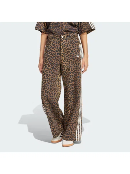 Kalhoty adidas Originals Denim Loose bronz