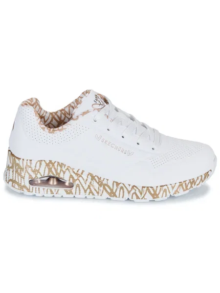 Pantofi Skechers alb