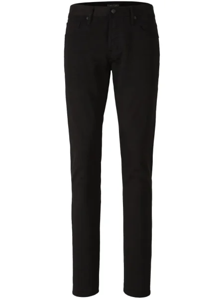 Keprové džíny Tom Ford černé