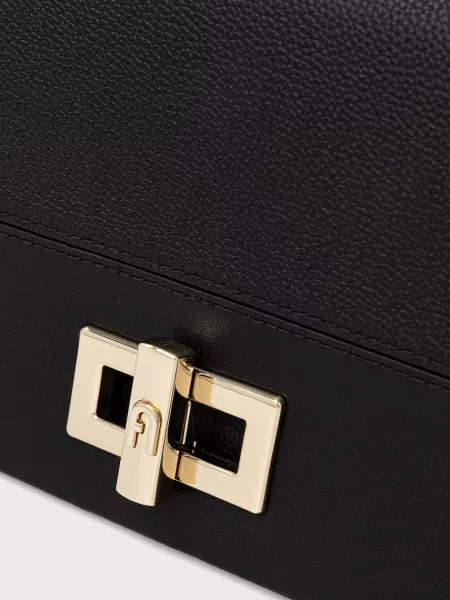 Кожаная сумка через плечо Furla