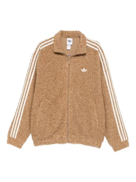 Bouclé kalhoty Adidas zelené