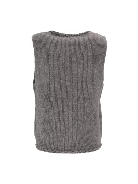 Sweter Emporio Armani szary