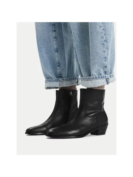 GINO ROSSI Botine negru