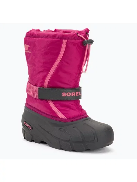 Śniegowce juniorskie Sorel Flurry Dtv deep blush/tropic pink różowe